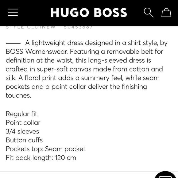 SHIRT DRESS IN COTTON AND SILK WITH FLORAL PRINT - Picture 7 of 14